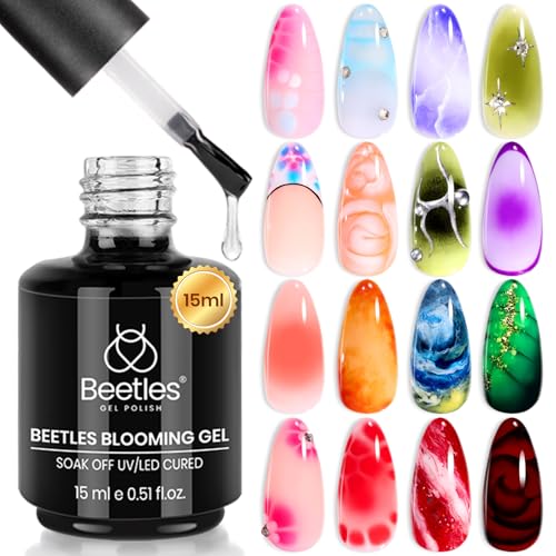 eetles Gel Nail Kit Easy Nail Extension Set 2 In 1 Nail Glue Gel Base with Pre Shaped Short Oval Almond Soft Gel Nail Tips Led Nail Lamp Acrylic Nail Clipper Gelly Nail Tips with jelly gel polish