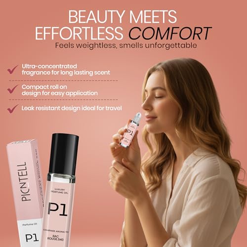 P Series Impression Perfumes for Women ? Travel Friendly Roll-on Perfume Oils Based on Iconic Designer & Luxury Scents, Long-Lasting Women¡¯s Fragrances (1 - Pack, (P1))