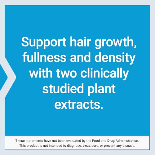 Life Extension Hair Growth for Women, hair growth supplement, fullness and density, Ceramosides¢â, VI-SPO¢ç, non-GMO, 1-daily, gluten-free, 30 softgels