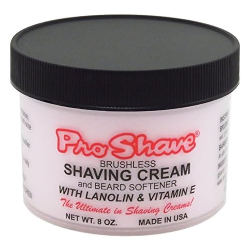 Brushless Shaving Cream & Beard Softener 8 Ounce (235ml) (6 Pack)