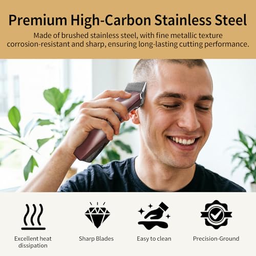 Silver 5/8HT Steel Clipper Blade Compatible with Andis & Oster A5 – 1 Pack Variation of Silver-5/8HT