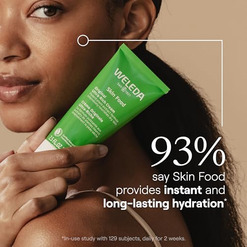 Weleda Skin Food Original Ultra-Rich Body Cream Trio, 3 Piece Set, 2.5 Fluid Ounce (Pack of 1), 1 Fluid Ounce (Pack of 2), Plant Rich Moisturizer and Lip Care with Chamomile and Calendula