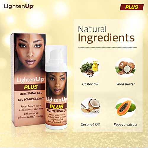 Brightening Gel with Coconut Oil & Alpha Arbutin - 1 Fl oz Skin Lightening Serum