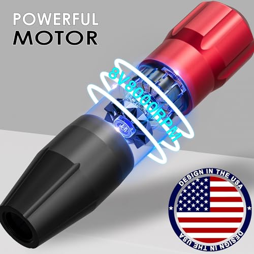 Wireless Tattoo Kit with 2 Batteries - Complete Professional & Beginner Set