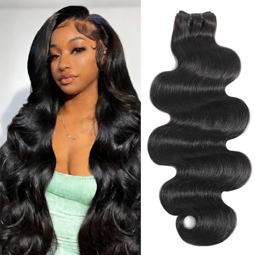 Natural Color 18 Inch Human Hair Body Wave Bundles - 16A Remy Virgin Hair, 3X Longer Lifespan