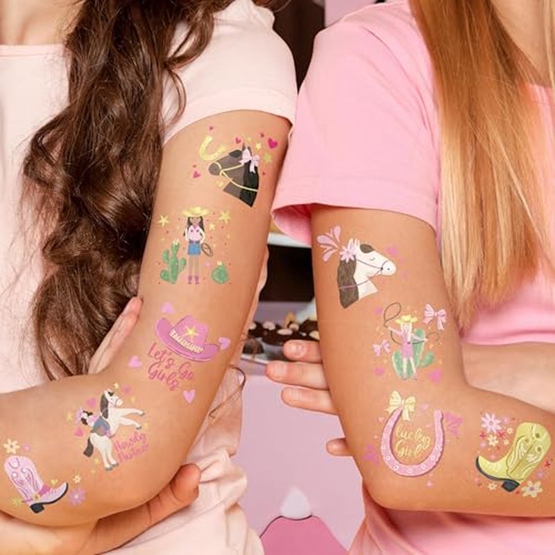 96 PCS Cute Candyland Candy Land Pre-Cut Luminous Glow in the dark Temporary Tattoos for Kids Theme Birthday Party Decorations Supplies Favors Decor Stickers Tattoo Gifts for Games Boys Girls
