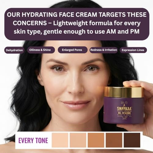Deep Moisturizer Gel with Niacinamide, Hyaluronic Acid & Peptides - Vegan & Lightweight