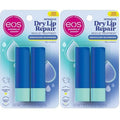 eos The Hero Lip Repair,24HR Moisture for Severely Dry Lips,Natural Strawberry Extract,Hypoallergenic Moisturizing Lip Balm,0.14 oz,(Pack of 4)