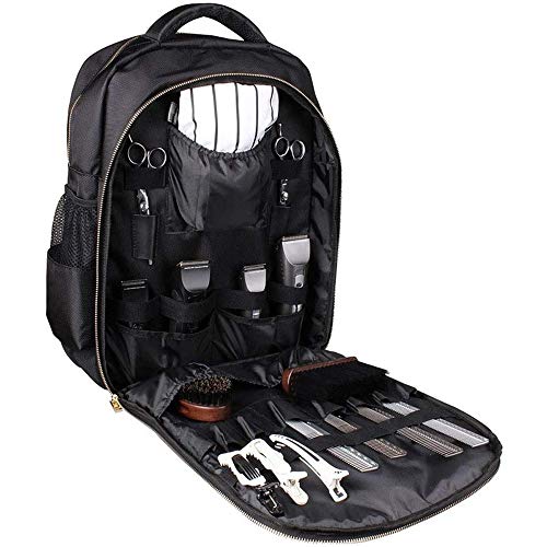 MAXPAND Barber Backpack with USB Port - Hairdresser Tool Organizer, Waterproof Nylon, Large Capacity