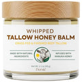 Dersie Tallow and Honey Balm for Face: 100% Grass-Fed Whipped Tallow Balm with Manuka Honey for Dry, Sensitive & Mature Skin ? Deep Hydration & Soothing ? Suitable for Women, Men & Kids (2.1 oz)