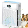 White HEPA Air Purifier with PM 2.5 Monitor, Aromatherapy & Sleep Mode