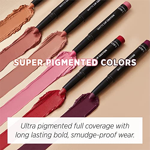 L.A. COLORS Moisture Cream Lipstick, Angelic CML479 (Pack of 2)