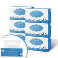 Charmyth Disposable Cotton Face Towels (600 Pack) - Organic, Lint-Free, Sensitive Skin
