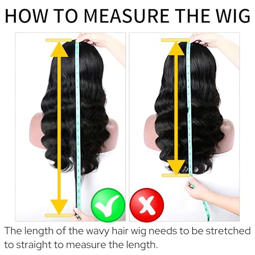 U Part Human Hair Wig Body Wave Highlight Wig #1b/30 12 Inch Ombre Brown Blonde