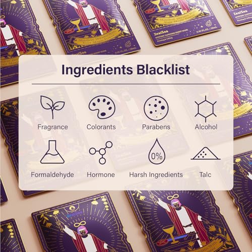 ZealSea Collagen Face Masks Skincare, Triple Collagen Mascarillas para la cara for Women, Anti-aging Facial Mask Kit for girls' weekend gift, Biodegradable Bamboo Sheet, Lifting & Nourishing Spa Set