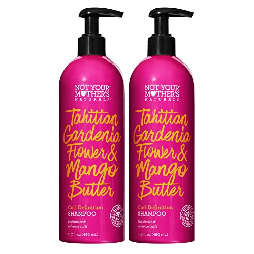 Not Your Mother's Curl Definition Set - Tahitian Gardenia & Mango Butter, Moisturizing Shampoo & Conditioner 2-Pack