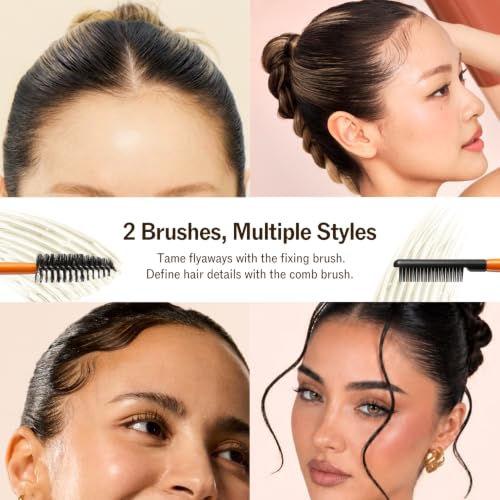 Best Duo Hair Mascara Set - Hard Fix & Hype Fit - Edge Control & Frizz Taming