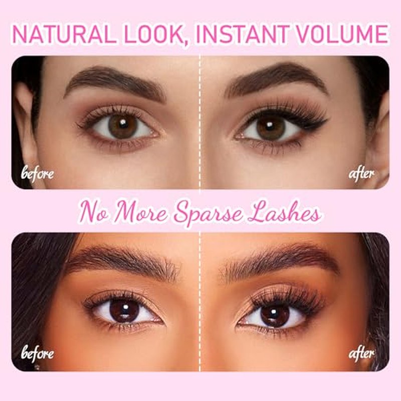 Arison Lashes 5D W Shape Eyelash Extension Natural Soft Volume Premade Fans Faux Mink Matte Black Cluster 12 rows(5DW-0.07-D-8-15mix)