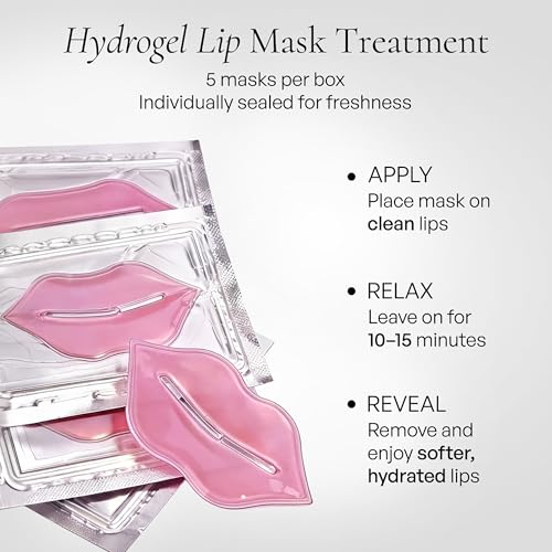 Metamorphosis LushLips Hyaluronic Acid Lip Mask with Centella | 5-Pack