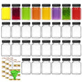 EkkoVla 2 FL.OZ Glass Shot Bottles Pack of 30 with Caps – Reusable Wellness & Travel Containers