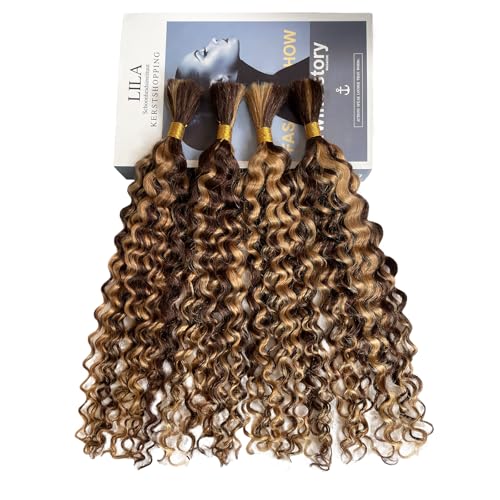 Munx 12in P27 / 4P27 Water Wave 100g 2 Bundles Boho Human Braiding Hair