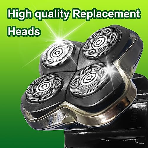 12 Pack Replacement Shaver Heads for Pitbull PRO Razors - Compatible with Gold Silver Platinum