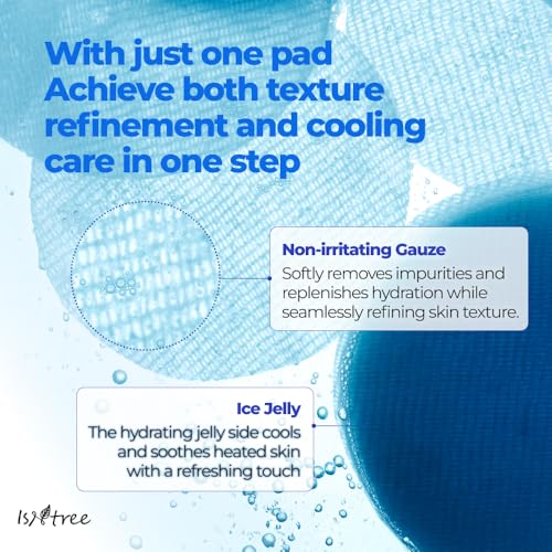 Hydrating Hyaluronic Acid Zinc Cooling Toner Pad for Sensitive Skin