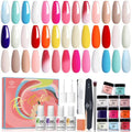 modelones Nail Polish Remover, Acetone Nail Polish Remover and Red Yellow Orange Sky Blue Gel Manicure for Travel Nail Art for Salon DlY at Home