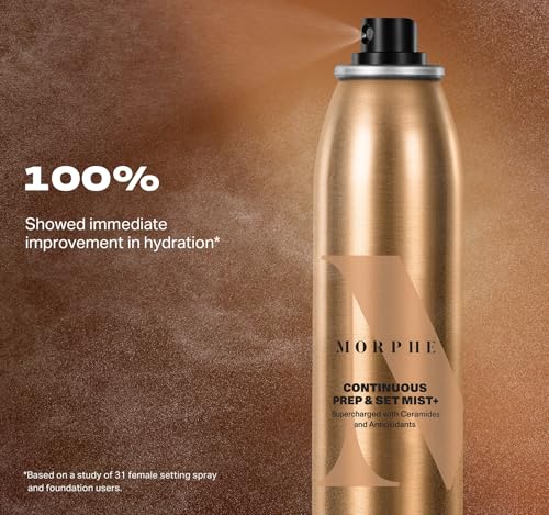 Hydrating Makeup & Skin Prep Spray - 2.8 oz Continuous Setting Mist with Ceramides & Antioxidants - Variation of THIS listing