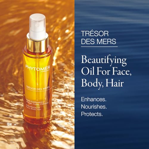 Hydrating Multi-Use Body Face Hair Oil - 100ml Marine Nourishing Moisturizer