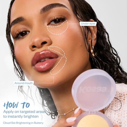 Brightening Talc-Free Face Powder for Under Eyes - Sheer Pink Finish
