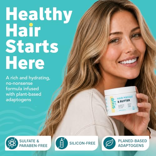 Deep Conditioning Hair Mask for Dry & Damaged Hair - 8 oz