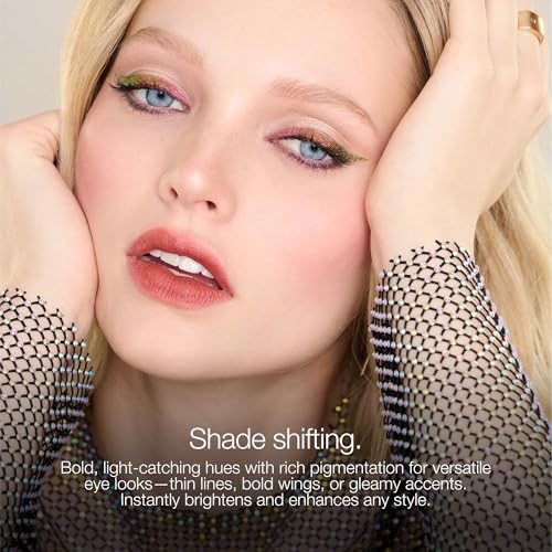 Peacock Stila Stay All Day Chroma-Flash Metallic Liquid Eyeliner