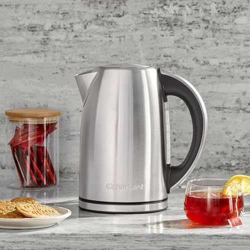 Cuisinart 1.7L Electric Cordless Kettle - Stainless Steel, Fast Boil, Auto Shutoff