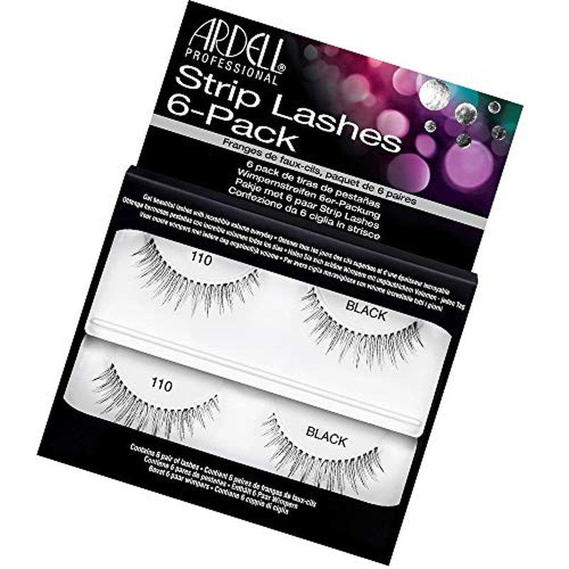 6 Pack Natural 110 Black