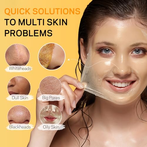 Tripsky Forehead Wrinkle Patches, Overnight Facial Wrinkle Patches With Collagen, Forehead Wrinkles Treatment Jelly Pads Softening Fine Lines