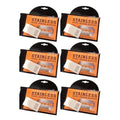 Double Edge Safety Razor Blades, 5 Count -PACK 6 - Stainless Steel Razor Blades - Comfortable Shave