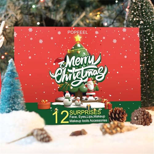 Makeup Advent Calendar 2026, New Year Gifts for Teenage Girls Women All in One Makeup Kit Surprise Gift Valentines Day Countdown Calendar Gifts with Eyeshadow Palette Lipstick Foundation Eyebrow