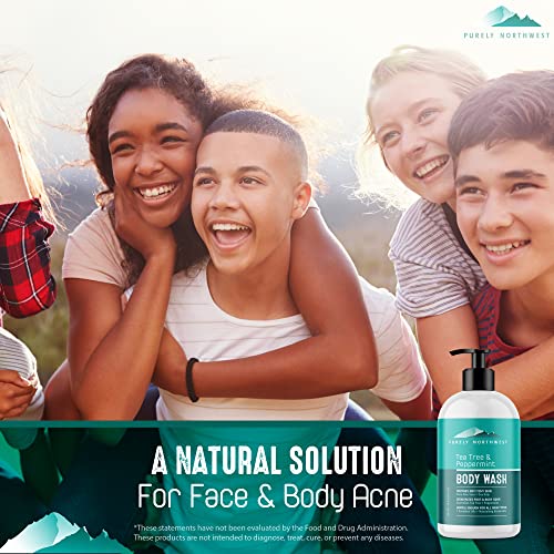 Foot Soak with Tea Tree & Peppermint for Foot Odor Athletes Foot Epsom Salt