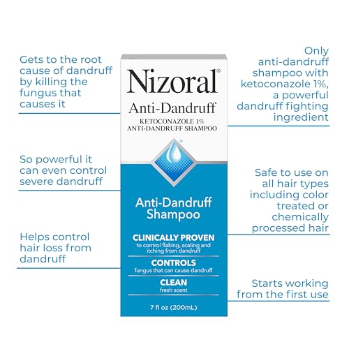 Nizoral Dandruff Shampoo & Conditioner Bundle - 8.2 Fl Oz Pack of 2 with Variation