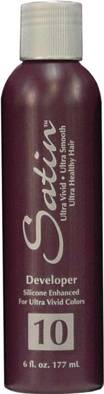 Satin Haircolor developer, 10 Volume, 6 Ounce