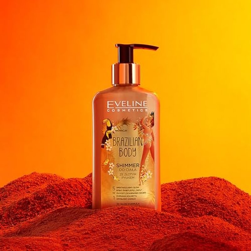 Eveline Brazilian Gold Dust Body Shimmer 5.07 fl oz