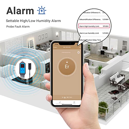 Wi-Fi Humidity Controller for Grow Rooms, Greenhouses, and Humidifiers