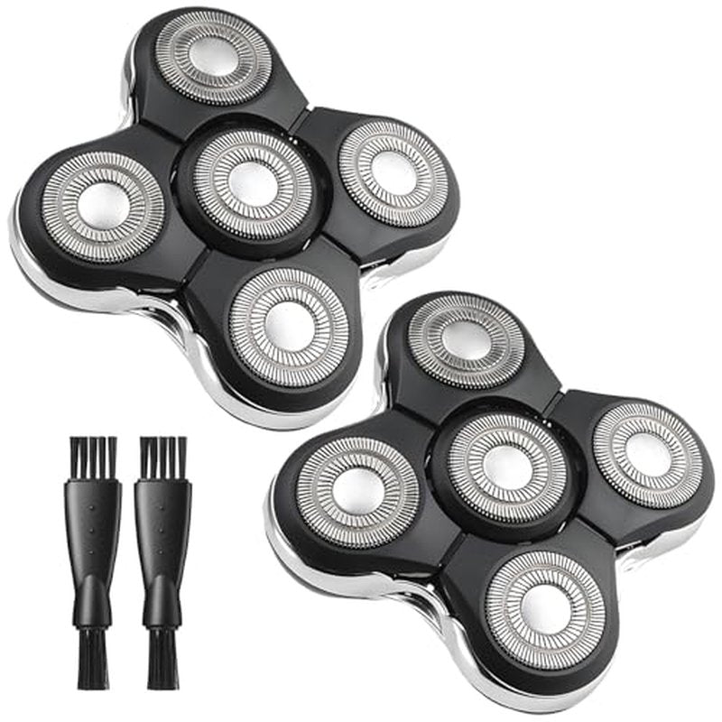 Balder Boss Replacement Head Compatible with Remington Balder Boss XR7120 XR7100 and RX7 Ultimate Series XR1600, 2 Pack Remington Shaver Replacement Heads, 2 Cleaning Brush