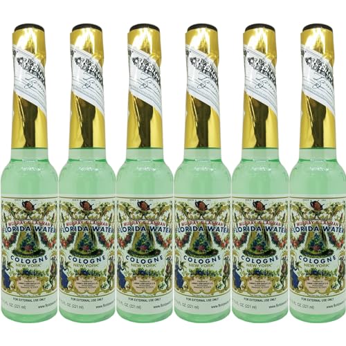 Xtremek Florida Water Cologne 7.5 Oz - Pack of 6 Bottles | Authentic Men's Fragrance