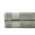 BIOWEAVES 100% Organic Cotton 700 GSM Plush Luxury Bath Towels for Bathroom 30" x 58" GOTS Certified - Sage, Pack of 2