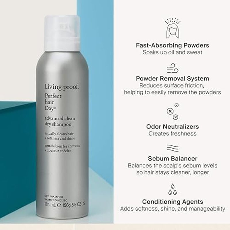 Living Proof Travel Size Advanced Clean Dry Shampoo + Dry Volume & Texture Spray Bundle ($37 Value)