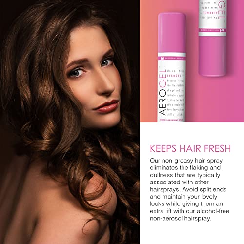 TRIDESIGN Aerogel Strong Hold Volumizing Hair Spray 3 oz Pack of 2