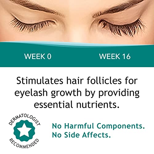 Eyelash Serum Natural Peptide Lash Conditioner 6ml for Longer Thicker Lashes