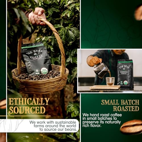 The Bean Organic Coffee Co. Mocha Java Medium Roast Whole Bean 5 lb - Pack of 1